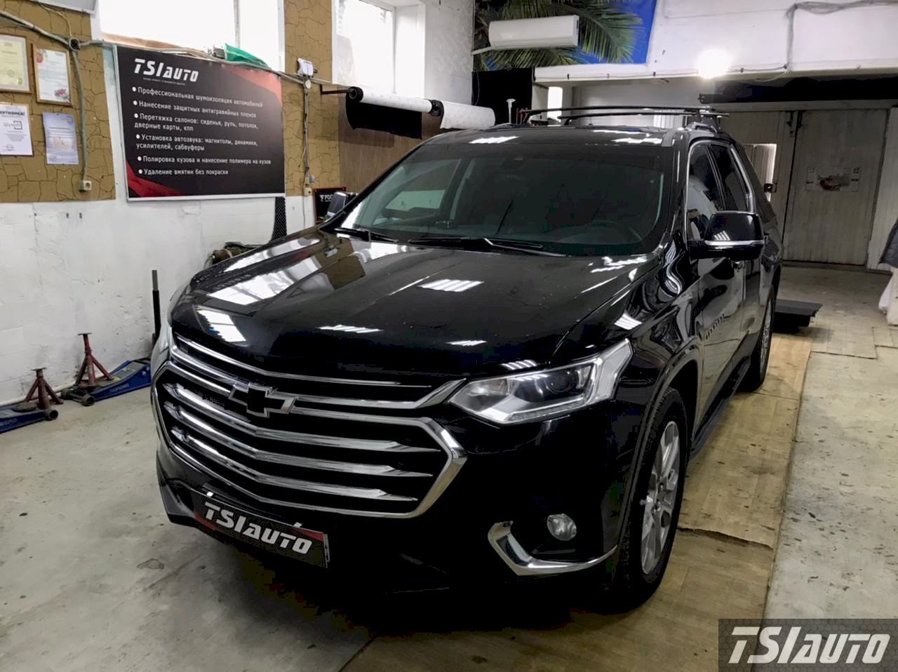 Правильная шумоизоляция Chevrolet Traverse в Астане