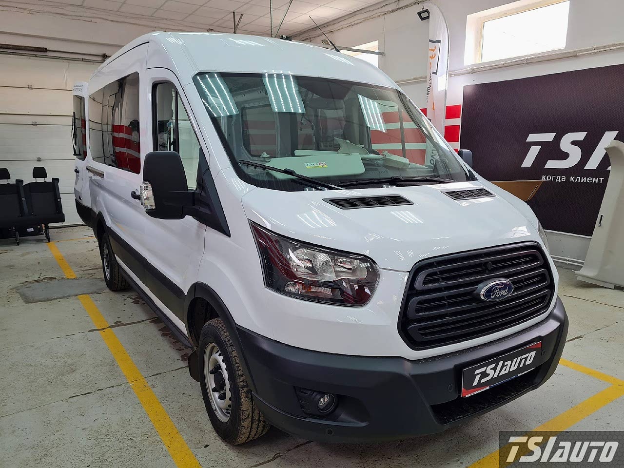 Правильная шумоизоляция Ford Transit в Астане