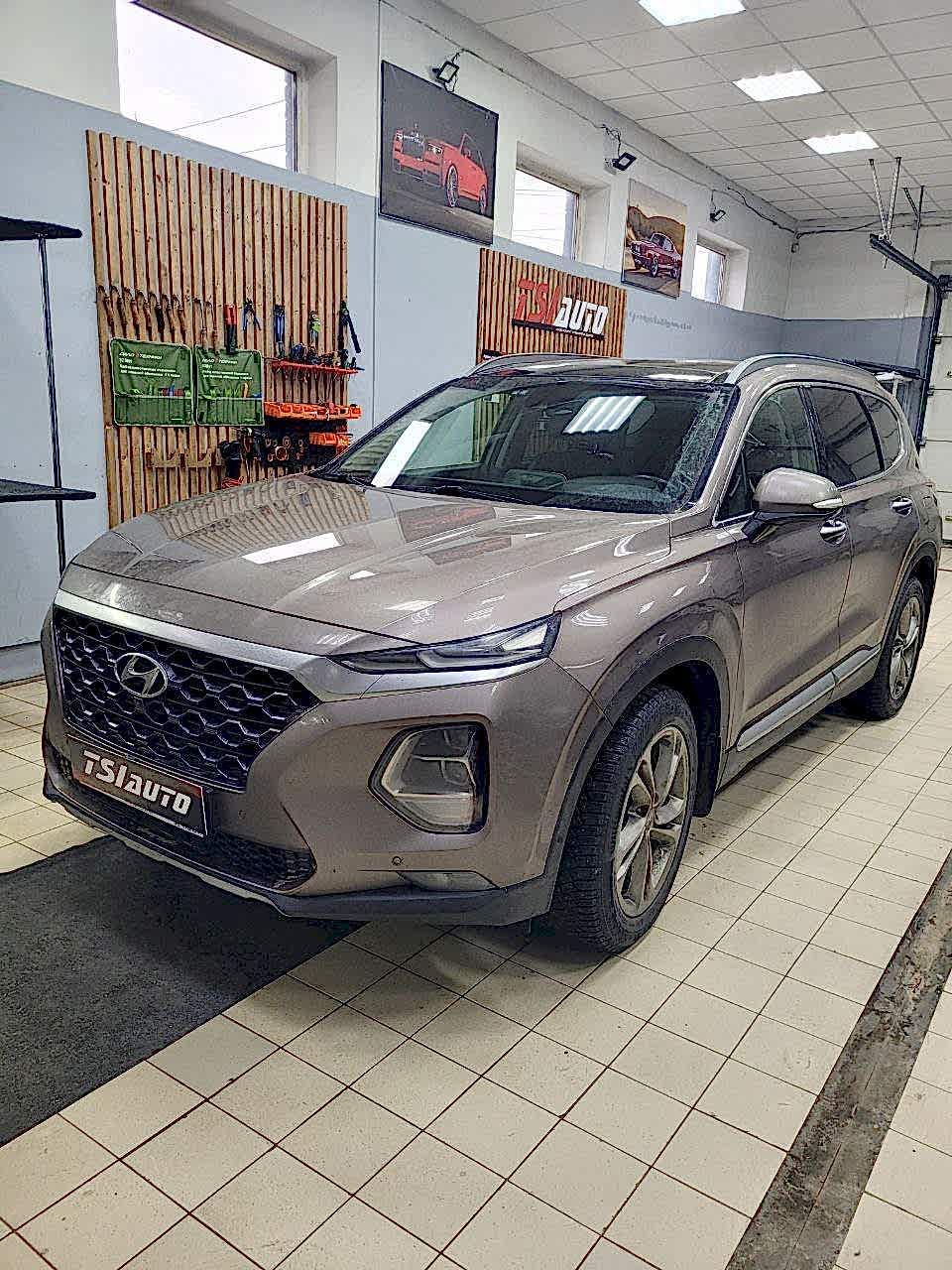 Шумоизоляция Hyundai Santa Fe в Астане - пакет Элит