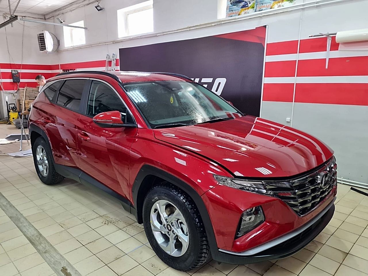 Шумоизоляция Hyundai Tucson в Астане