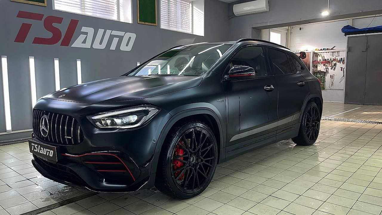Mercedes GLA шумоизоляция арок в Астане