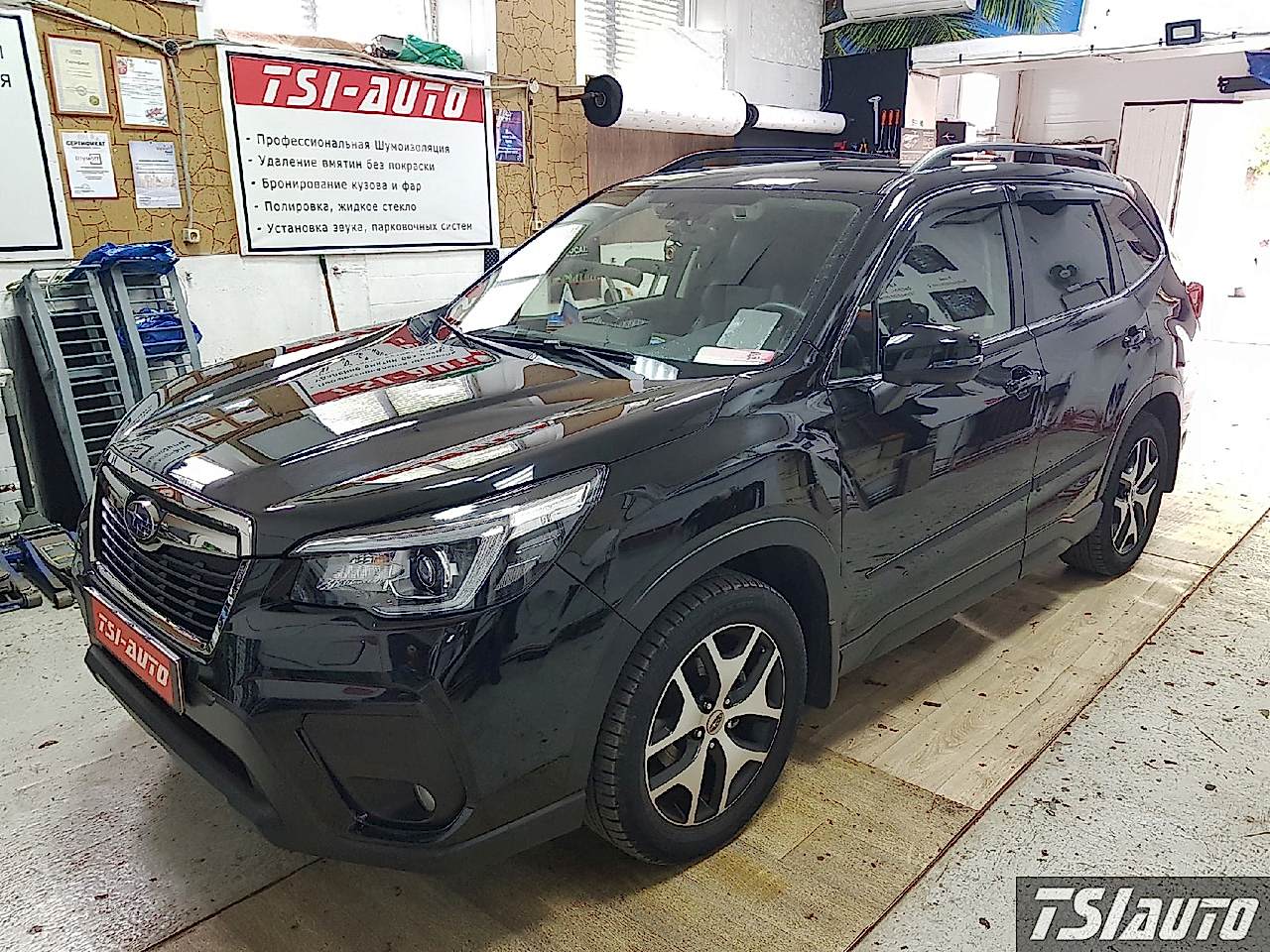 Правильная шумоизоляция Subaru Forester в Астане