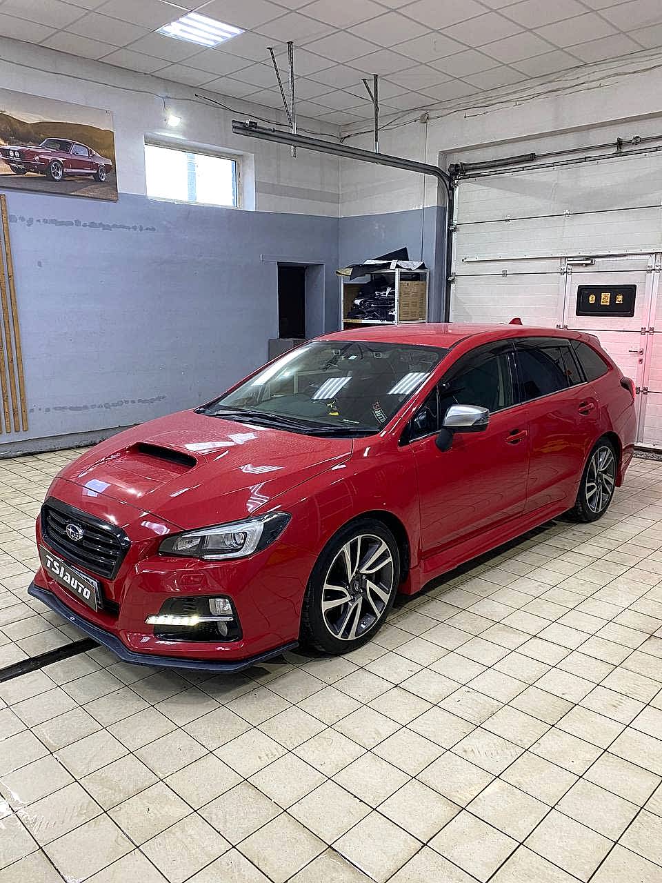 Subaru Levorg шумоизоляция арок в Астане